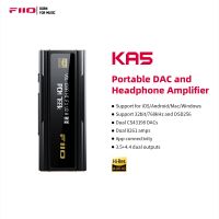 ชิป CS43198คู่เครื่องขยายเสียง DAC หูฟัง USB KA5 Fiio/jadeaudio 3.5/4.4มม. สายออดิโอ PCM 768Khz DSD256สำหรับ Android WIN10 IOS