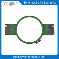 ][[ EMBROIDERY SPARE PARTS Tajima GREEN Hoops 210Mm Round Shape Total Length 395Mm TAJIMA Tubular Frame TAJIMA Tubular Hoop