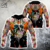 【Ready stock】2023 New StylePLstar Cosmos 3Dprint Newfashion Satan32 Skull Art Harajuku Unique Streetwear Funny Awsome Casual Hoodie/Sweatshirt/Zip Style-5{trading up}