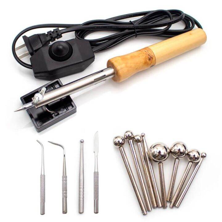 220V DIY Cloth Fabric Flower Making Tools Set Temperature Adjustable