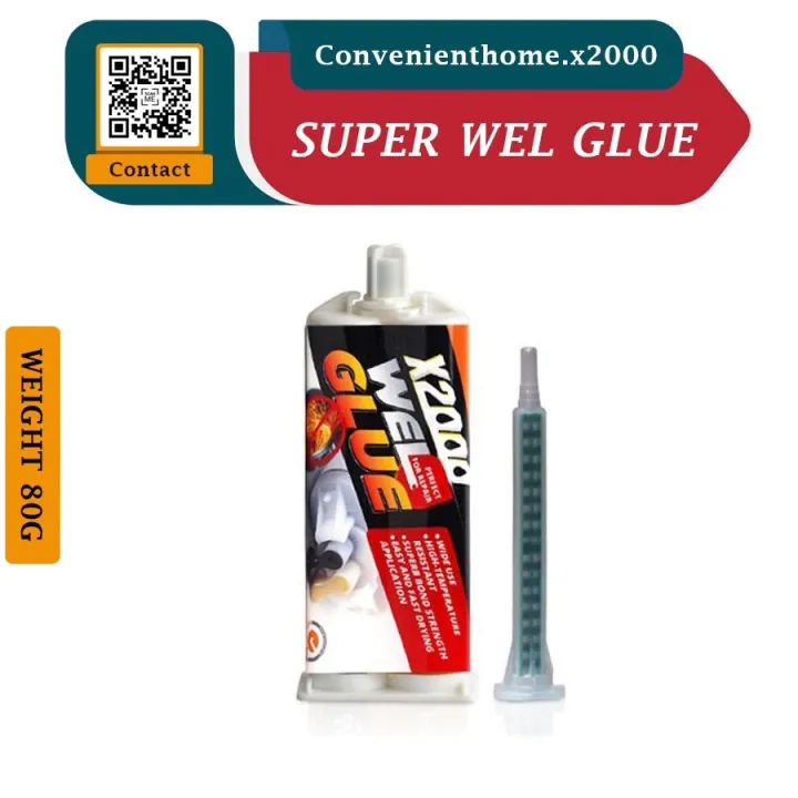 ♣ [SUPER WELD GLUE] X2000 Super strong multipurpose welding glue can