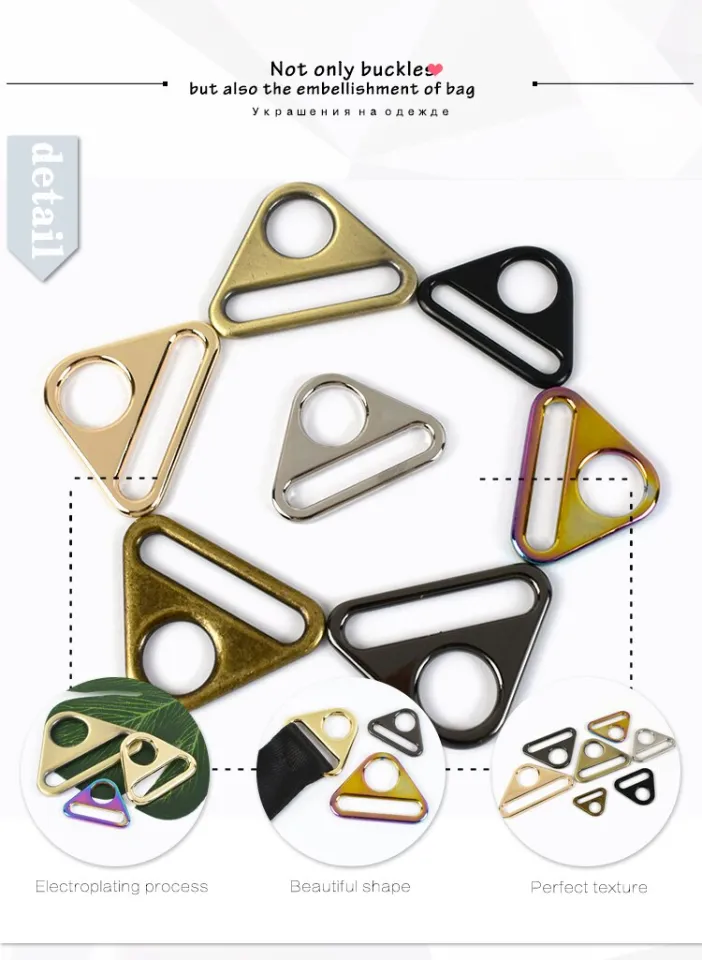 5/10Pcs 20/25mm O Ring Metal Buckles Keychain Spring Hook Buckle Handbag  Connection Decor Clasp DIY Luggage Hardware Accessories