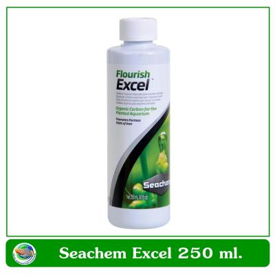 Seachem Excel 250 ml. คาร์บอนน้ำ ลดตะไคร่น้ำ ในตู้ปลา