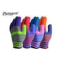 ถุงมือถัก PARAGON รุ่น แฟนซี(12 คู่) |  สำหรับงานเกษตรกรรม | งานประมง | มีความยืดหยุ่นสูง | นุ่ม กระชับ