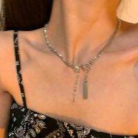 [COD] Design titanium steel necklace female ins hip-hop cold clavicle chain 2022 new simple temperament