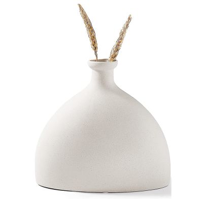 Nordic Minimalist Plain Ceramic Vase, Suitable for Dining Table, Living Room Home Decoration, Modern Decorative Vase