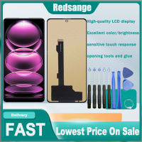 Redsange LCD TFT สำหรับ Redmi Note 12 Pro 5G/12 Pro Plus 5G จอแสดงผล LCD แบบสัมผัสหน้าจอ Digitizer Redmi Note แทนการประกอบสำหรับ12 Pro 5G/12 Pro Plus 5G 22101316C 22101316I หน้าจอ22101316UG 22101316UCP