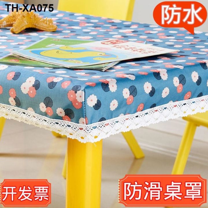 tablecloth-waterproof-rectangular-electric-oven-students-class-set-the