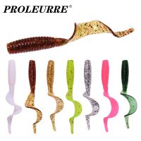 【hot】❍✜✠ 10 Pcs Shrimp Fishy Smell Soft 5.5cm 2g Silicone Worms Jig Wobblers Add Artificial Bait for Bass Trout Fishing Tackle