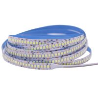 1m 2m 3m 4m 5m/lot 10mm PCB 2835 SMD 1200 LED Strip tape DC12V ip20 Non waterproof Flexible Light 240 leds/m White Warm White