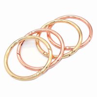 【CW】 Gold Rings Adjustable Oval Clasps Dog Round Push Gate Handbag