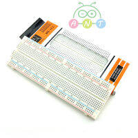 MB-102 Breadboard 830 Hole Experiment Board Universal Breadboard White Red Blue Line