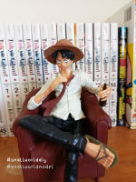 ? พร้อมส่ง? โมเดลฟิกเกอร์ Monkey D. Luffy พร้อมโซฟาขนาด 13 ซม. Once Piece สําหรับสะสม ตกแต่งบ้าน แต่งรถยนต์