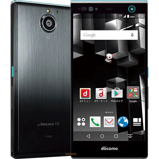 Handphone / Hp Fujitsu Arrows NX F -04G / HP Android Second Batangan / Mulus No Minus / HP Anti