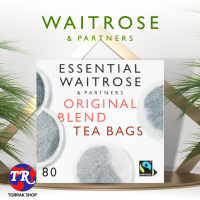 Essential Waitrose Original Blend เวทโทรส เอสเซนเชี่ยล ชาซองออริจินอล แพ็ค 80 ซอง