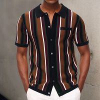 ☸✽๑ Knit Polo Shirt Men