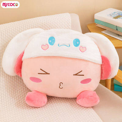 MSCOCO ตุ๊กตาผ้ากำมะหยี่เคอร์บี้ Cinnamoroll น่ารักๆ Boneka Mainan จำลองน่ารักสร้างสรรค์ตุ๊กตาจำลองสำหรับวันเกิดสำหรับเด็กของขวัญวันเด็ก