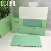 DOTEFFIL 925 Sterling silver Jewelry Cleaning Cloth Silver Polishing Cloth 11x7cm Women 925 Silver Jewelry Cleaning Cloth