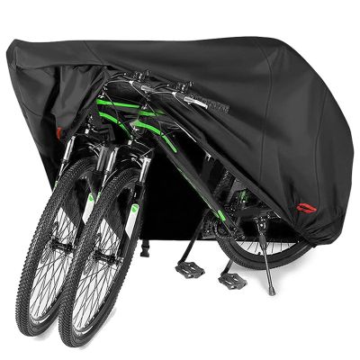 1 PCS Waterproof Bike Cover DustProof Cloth Mountain Bike Cover Rain Bicycle Cover for 3 Bikes Mountain Cycling Accessory