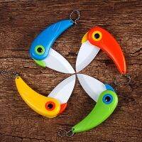 【YF】 Pare Peel Fold blade Mini Vegetable Kitchen Cutter Peeler Camping Pocket Bird Picnic Lunch Cut Slice Ceramic Fruit Cutlery