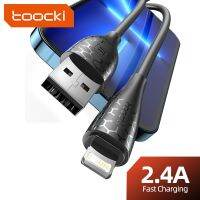 สายไฟ USB Toocki สำหรับ IPhone14 13 12 Pro Max Xs Plus,อุปกรณ์ชาร์จข้อมูลหัวไลท์นิงตัวชาร์จไฟสำหรับ iPhone เร็ว