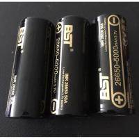 NP ส่งฟรี [แท้] ถ่านชาร์จ BST 26650 3.7V 5000mAh 50A แบตเตอรี่ลิเธียม  เหมาะสำหรับเครื่องเสียง พัดลม ไฟฉาย อุปกรณ์ชาร์จ