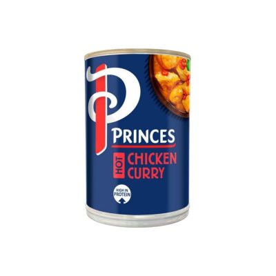 Import Foods🔹 Princes Hot Chicken Curry 392g ปริ๊นส์ แกงกะหรี่ไก่ รสเผ็ด 392กรัม