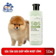 Sữa tắm cho chó SOS Giúp mềm mượt lông 530ml thumbnail