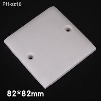 10pcs 86 Type Concealed Box Engineering Panel Flame Retardant Wall Panel White Cover PVC