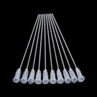 【YF】 10pcs/Set 100MM White Stainless Steel Blunt Dispensing Needles Glue Syringe Needle Tips For Gluing Filling Ink Oil Welding Flux