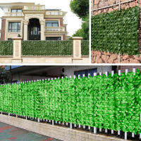 BSIDEประดิษฐ์พุ่มไม้Fauxใบรั้วฉากกั้นเพื่อความเป็นส่วนตัวฝาครอบแผง  Decorative Trellis