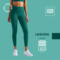 [LAGO Legging] - สี Laguna กางเกงออกกำลังกาย กางเกงกีฬา ขายาว เลกกิ้ง