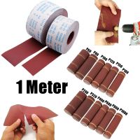 1 M 60-1000 Grit Emery Cloth Roll Polishing Sandpaper For Grinding Tools Metalworking Dremel Woodworking Furniture Abrasive Tool Power Sanders