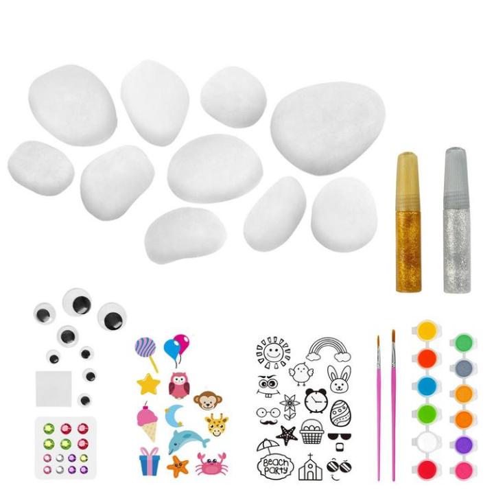 rock-painting-kit-for-kid-diy-painting-art-and-craft-kit-stem-learning-activity-set-with-painting-tools-fun-outdoor-activities-for-girls-and-boys-latest