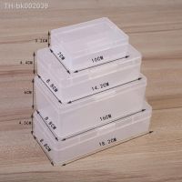 ❆∏ Transparent Plastic Cosmetics Hardware Parts Jewelry Storage Case Container Packaging Box For Earrings Rings Box Holder Case