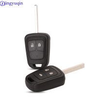 [New Changes] Jingyuqin ใหม่ Remote Straight Car Key Shell สำหรับ Chevrolet AVEO สำหรับ Opel Camaro/cruze/equinox/impala/malibu/sonic