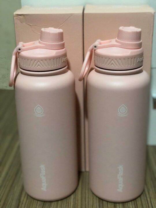 AQUAFLASK BALLET PINK DESIGN (22OZ/32OZ/40OZ) WITH SILICONE BOOT AND