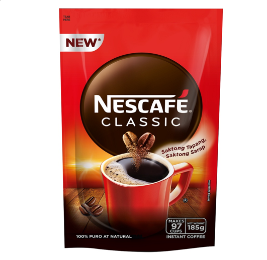 NESCAFE CLASSIC Instant Coffee 185g | Lazada PH