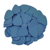 100pcs Heavy 1mm 351 Delrin Guitar Picks Plectrums Blue