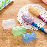 5Pcsset Colorful Outdoor Travel Toothbrush Head Cover Cover Case Brush Cap Protector Bathroom Toothpaste Holders