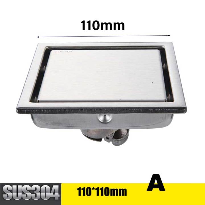 free-shipping-tile-insert-square-floor-waste-drain-bathroom-grates-shower-drain-304-stainless-steel-large-flow-drainer-by-hs2023