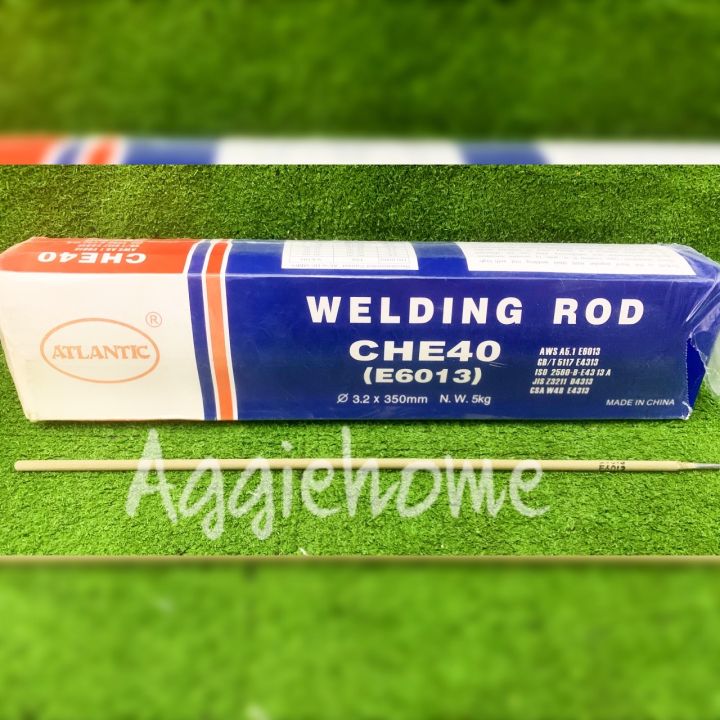 atlantic-ลวดเชื่อมเหล็ก-welding-rod-che40-รุ่น-e6013-3-2x350-mm-บรรจุ-5-kg-1กล่อง-ลวดเชื่อมไฟฟ้า-งานเชื่อม-เครื่องมือช่าง-จัดส่ง-kerry