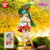 TAITO Original Hatsune Miku Thumbelina อะนิเมะตัวเลข VOCALOID Wonderland PVC Action Figurine ตุ๊กตาตุ๊กตาวันเกิดของเล่นเด็ก Gift