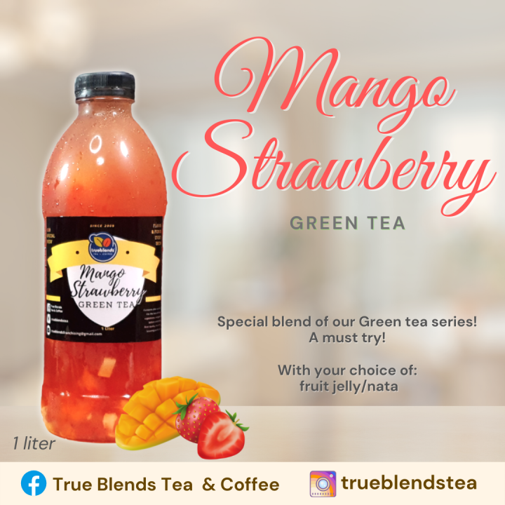 Mango Strawberry Green Tea Lazada PH