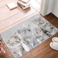 【cw】 Non Cats Room Entrance Door Doormat Floor Decoration Rug ！