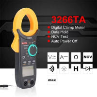 NJTY 3266TA แคลมป์มิเตอร์ Digital Clamp Meter 2000 Counts Auto Range Multimeter with NCV Test AC/DC Voltage วัดคาปาซิเตอร์ได้