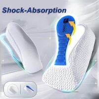 ☊ Damping Strip Arch Support Height Increase Insoles Half Pads Orthopedic Breathable Memory Foam Lifts Shoe Pads Flat Feet Support