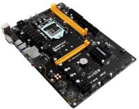 เมนบอร์ด MAINBOARD BIOSTAR  รุ่น TB250-BTC  LGA 1151 DDR4 : มี M.2 ต่อการ์ดได้ 6 ใบ Supports 7th Generation Intel® Core™ Processor พร้อมใช้งาน ส่งไว ฟรีค่าส่ง