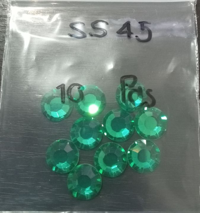 พลอยก้นแบน-gm-lian-emerald-ss-45-9-85-10-20-mm-ก้นฉาบปรอท