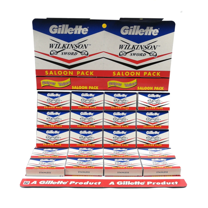 Gillete Wilkinson Sword Saloon Pack 100 Blades Lazada